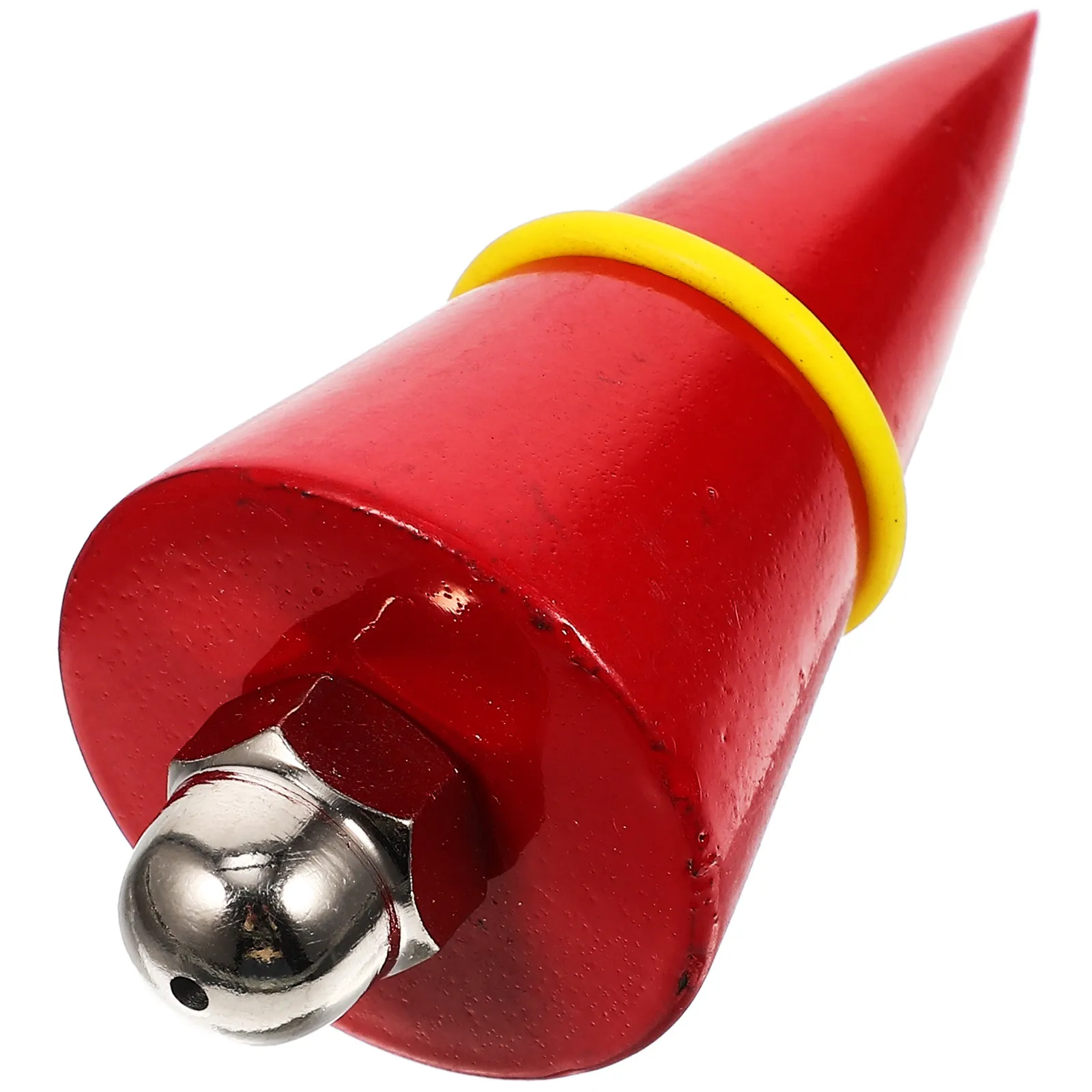 Plomada de 300 g de acero inoxidable mecanizado de precisión, tipo martillo vertical, para fontaneros, constructores y plomeros, para nivelación y ajuste.