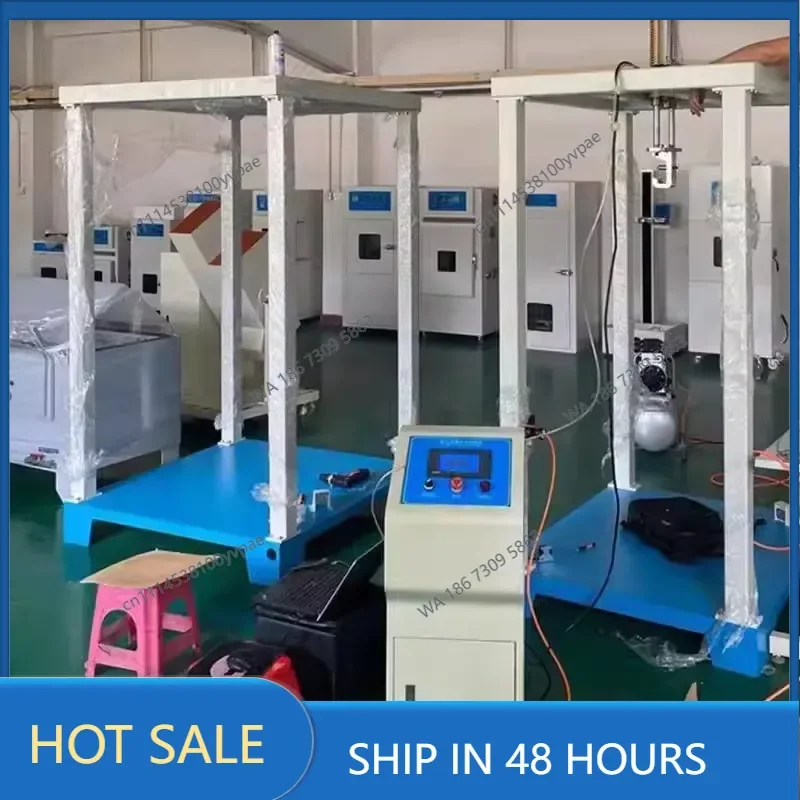 Luggage shock impact testing machine, handbag, backpack, suitcase, leather case, shaking shock resistance, vibration