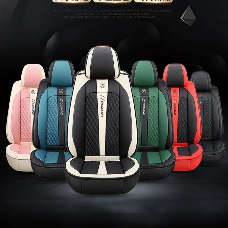 

Stylish 2-seat soft decoration fully covered pu leather car seat covers, suitable for both sedans and SUVs
