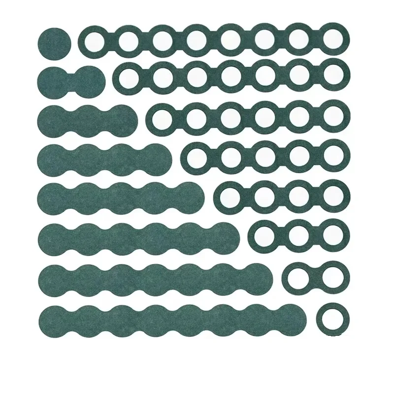 100pcs Li-ion Battery Insulation Gasket 18650 21700 26650 32650 Battery Pack Cell Insulating Glue Patch Electrode Insulated Pads