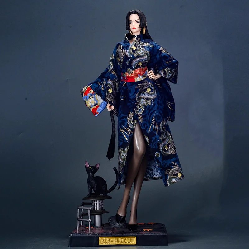 One Piece Anime Figur Uta Kimono Kaiserin Boa Hancock Hochwertiges Modell Boutique Große dekorative Desktop Szene Sammlung Spielzeug