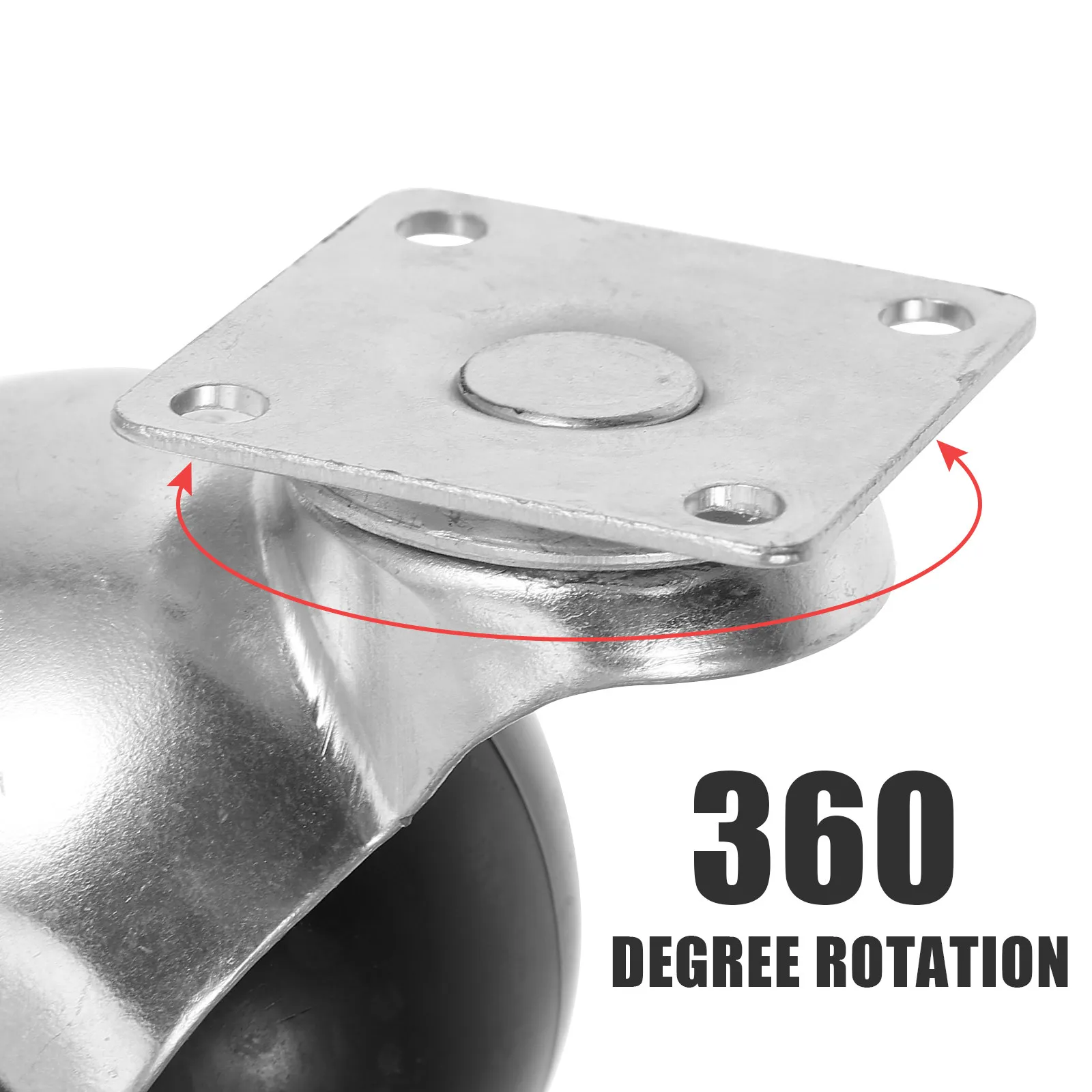 4Pcs Furniture Casters Sofa Ball Wheels Universal Swivel Casters Smooth Silent Operation Replacement for Desk Chair