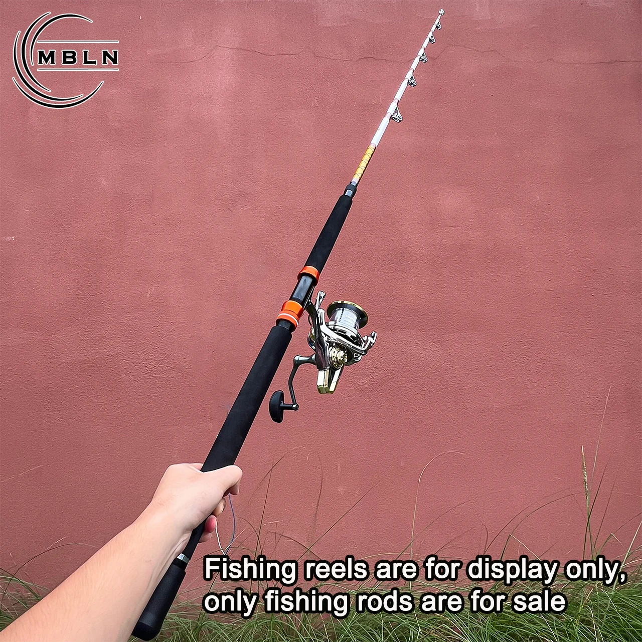 قضيب التصيد بطول 1.6 م/1.8 م، قارب صيد عالي التحمل، مقعد بكرة معدنية، أدلة دوارة مزدوجة، مسار معدني، لف خط معزز