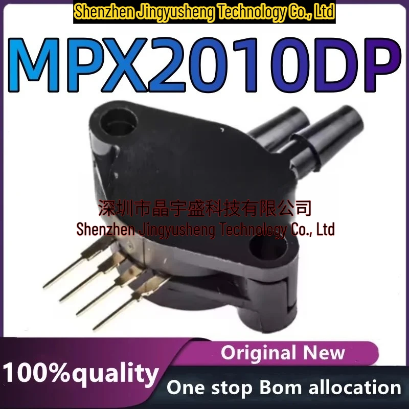 100%Original New SMD MPX2010DP MPX2010D MPX2010 Package SIP-4 Transmitter Pressure Sensor Chip in Stock