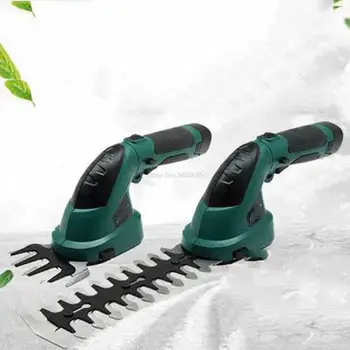 ET1511 휴대용 소형 다기능 잔디 깎는 기계 7.2V 1.5Ah 충전식 원예 전기 잔디 울타리 트리머, 가지 치기 잔디 깎는 기계
