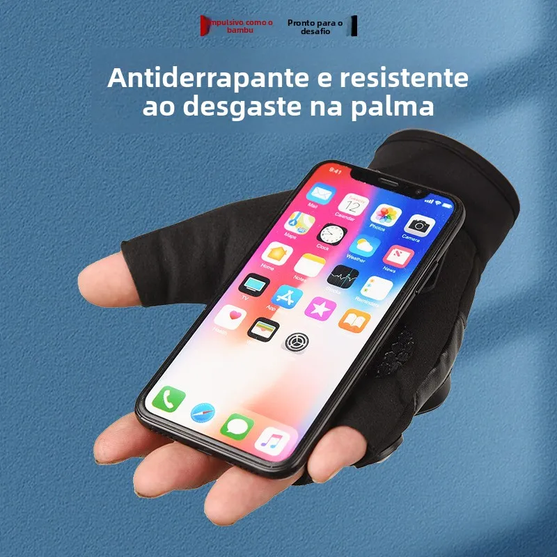 luvas-de-ciclismo-masculinas-para-motocicleta-e-mountain-bike-meio-dedo-verao-antiderrapantes-respiraveis-off-road-esca