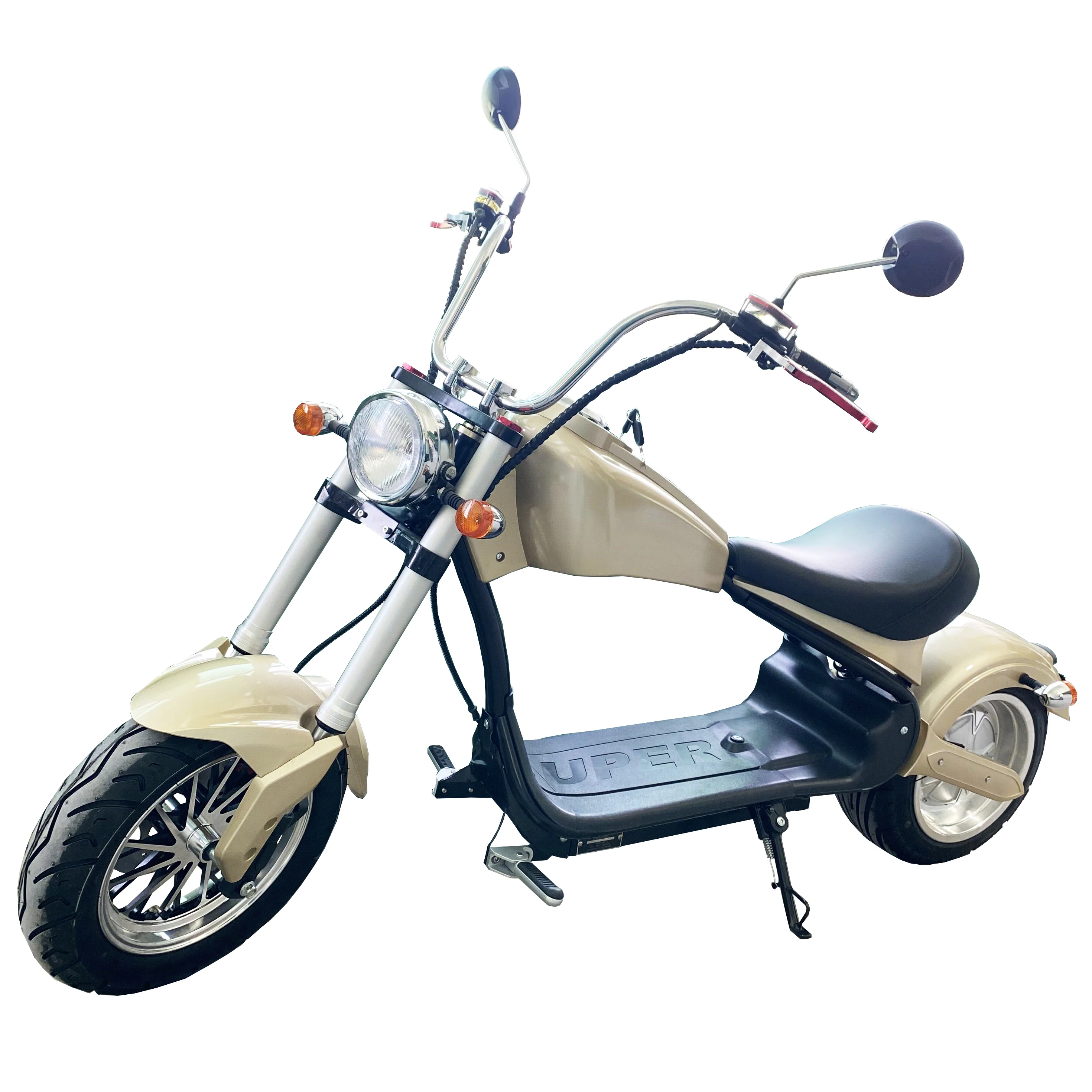 2000W Motor Brushless 60V 30ah Bateria de Lítio Harleye Citycoco Scooter Elétrico Personalizado Unissex Motocicleta Eletrônica 5000w Ltd.