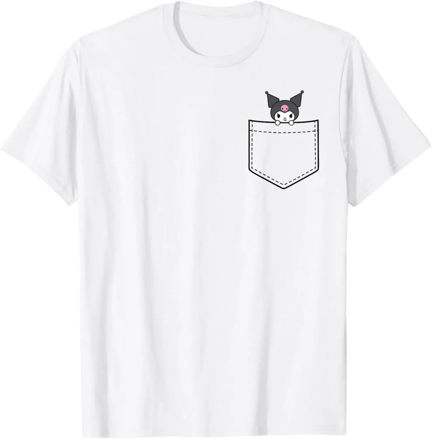 

Футболка MINISO X Kuromi с нагрудным карманом
