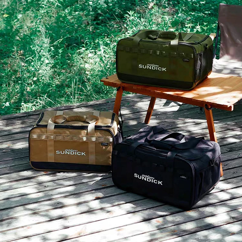 

Сумка для хранения кемпингового снаряжения на открытом воздухе, миски для пикника, тарелки, палочки для еды и хранения ложек, зональное хранилище, доступны 3 цвета