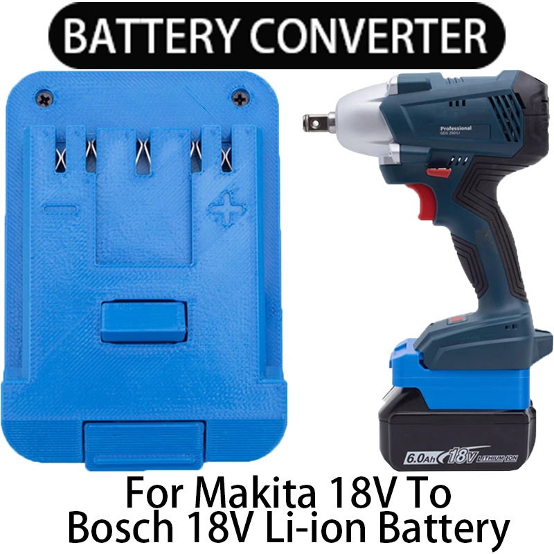 

Battery Adapter for Bosch 18V Li-Ion Tools Converter to Makita 18V Li-Ion Battery Adapter Power Tool Accessories