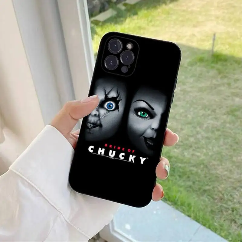 Horro Movie Chucky Phone Case For iPhone 13 Pro MAX 14 11 12 Mini X XS XR 6 7 8 Plus SE 2020 Soft TPU Cover