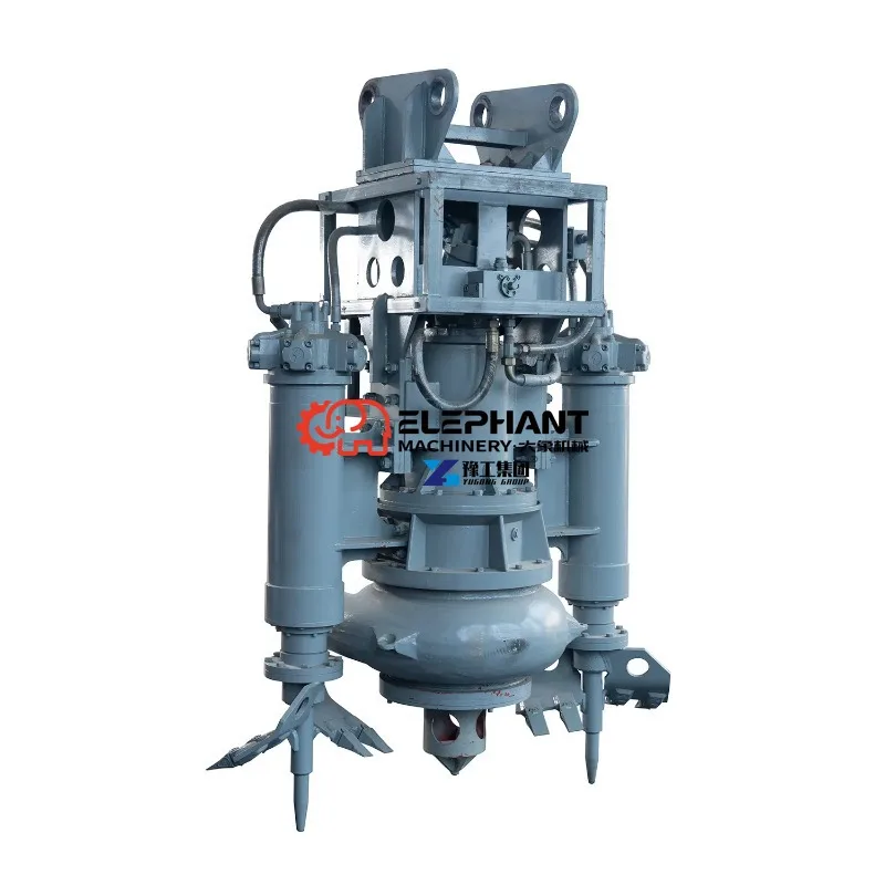 Electric Hydraulic Excavator Metal High Chrome Centrifugal High Pressure Submersible Slurry Pump Sand Dredging Sea Water