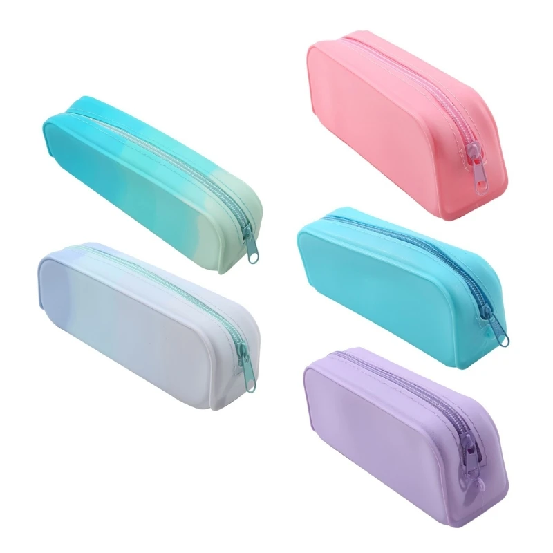 2026-new-large-capacity-pencil-case-water-resistant-silicone-pencil-pouches-zippered-pencil-bag-for-student-adult-children