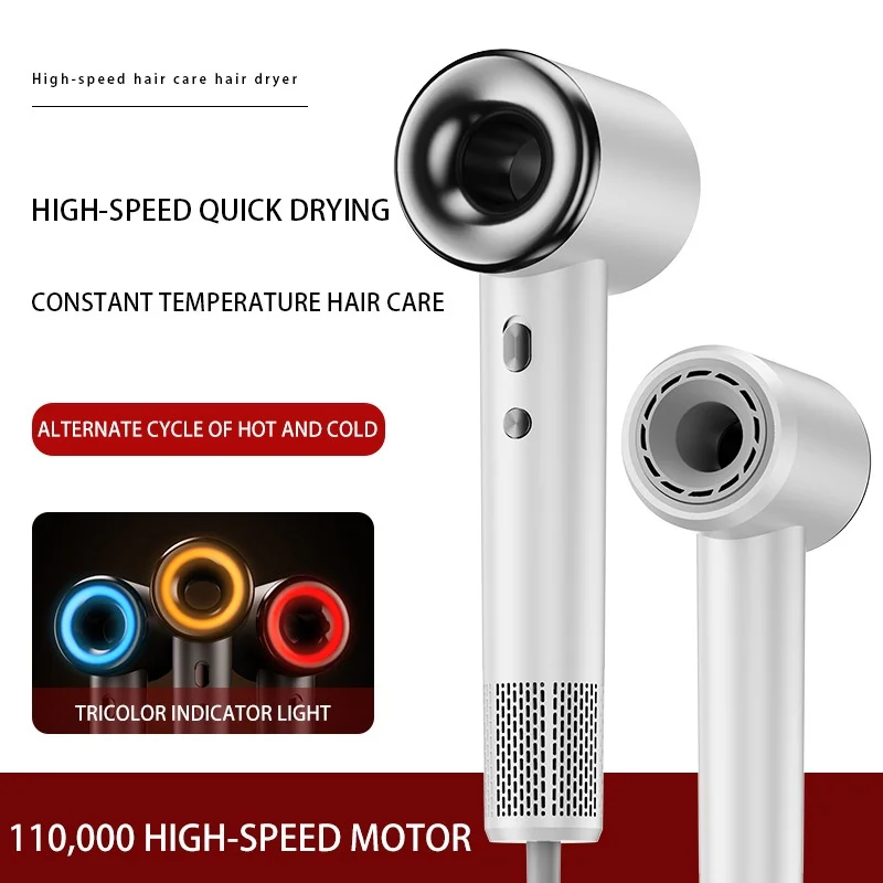 

Manufacturer High-Speed Bladeless Hair Dryer Ionic Feature Minimum Order One Piece Electric Hair Dryer for Household Use Plastic