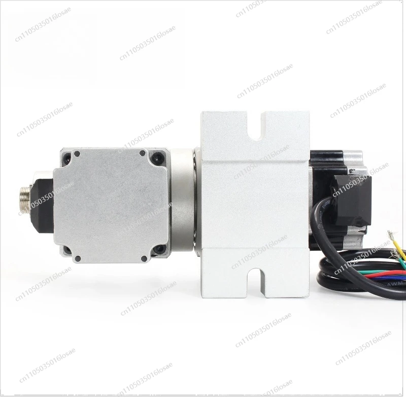 CNC 4th 5th Fouth Fifth A C Rotary Axis Harmonic Drive Reducer Dividing Head with Nema 23 Waterproof Stepper Motor
