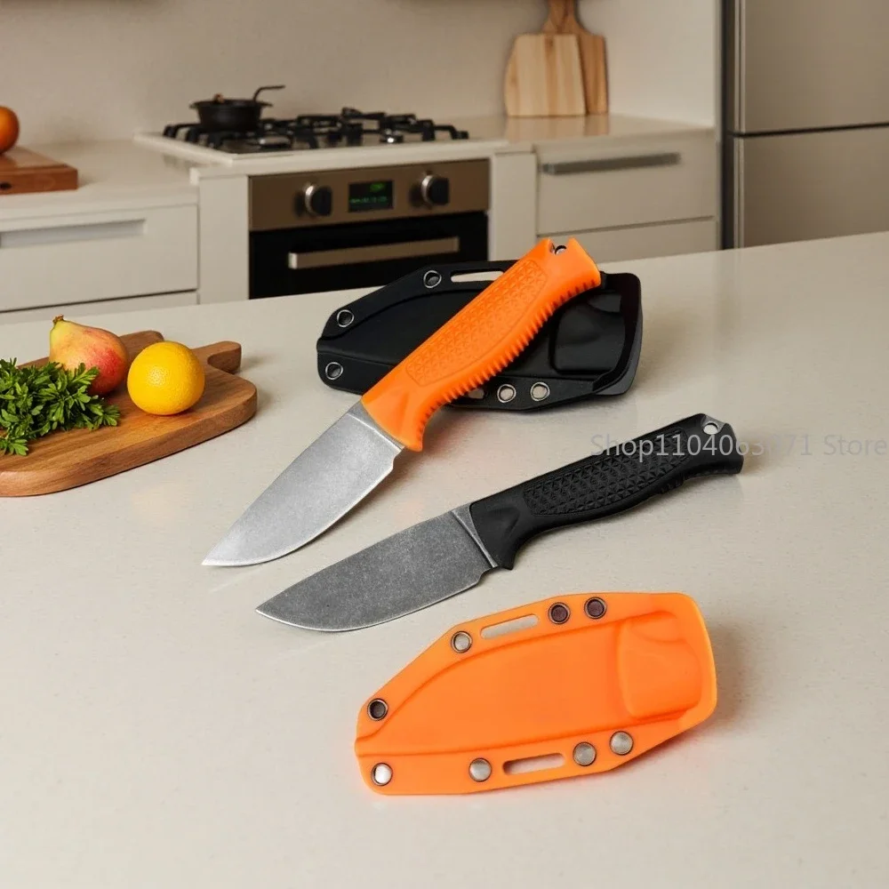 

BM 15006 Household Small Straight Knife Durable Blade Non-slip Handle with Sheath Household Special Fruit Knife Paring Knife