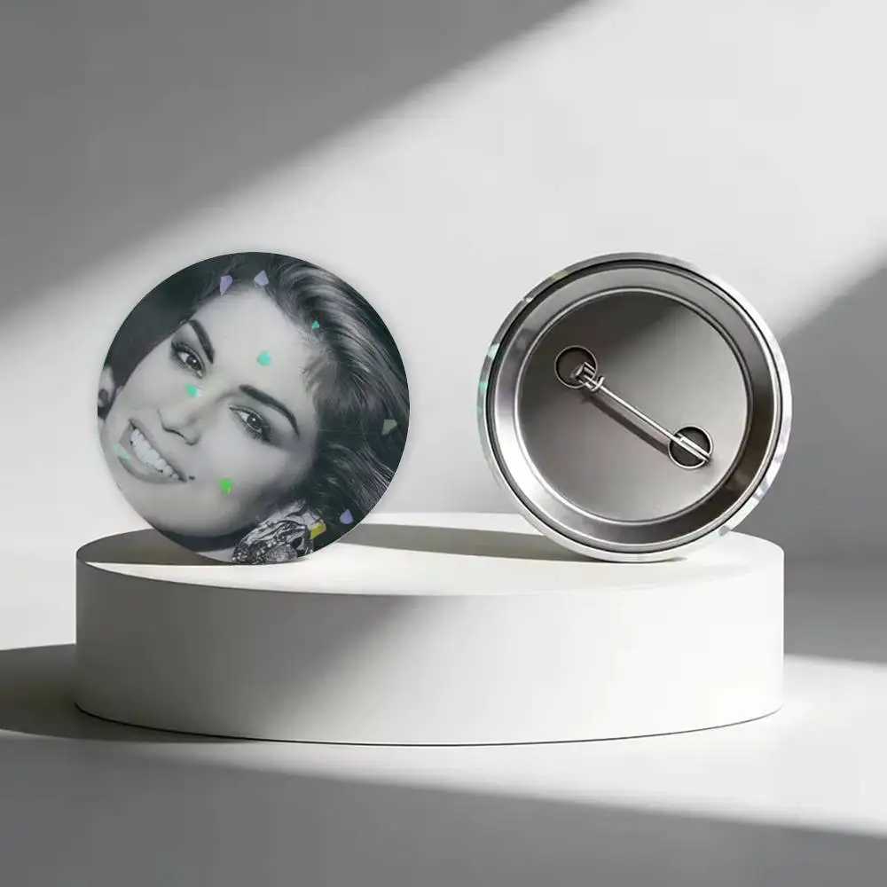 Beautiful  Supermodel C-Cindy C-Crawford  Brooches Cartoon Badge Pins Backpack Hat Accessories Friend Gift