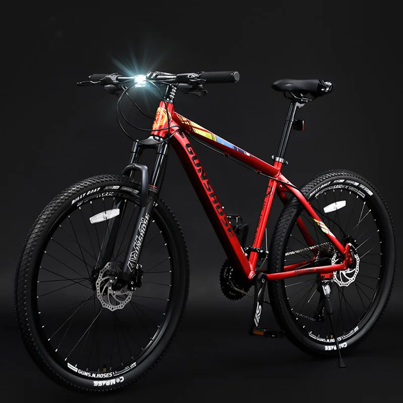 Aluminum Alloy Mountain Bike Frame, Hydraulic Disc Brake, MTB Bicycle, 26, 27.5, Rim Shock Absorbing, 24, 27, 30 Speed, 29 Inch