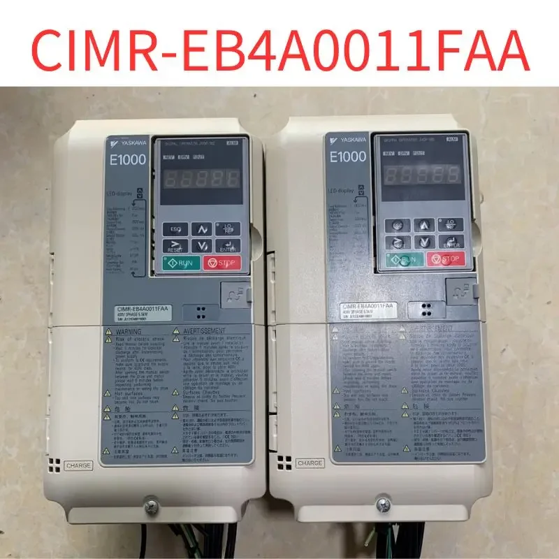 

Second-hand 5.5kw frequency converter CIMR-EB4A0011FAA