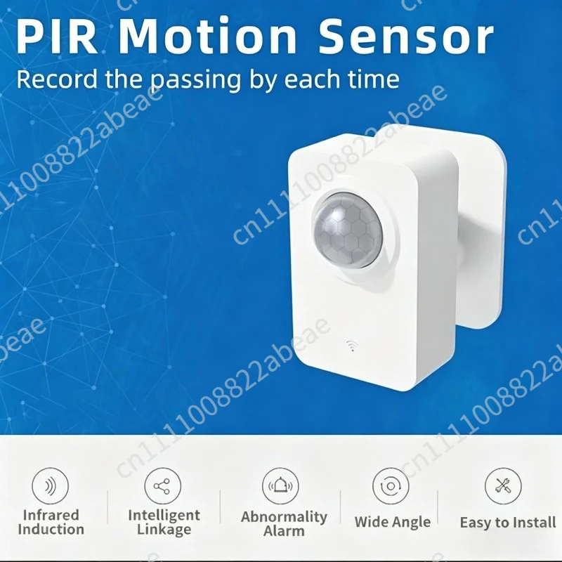Smart WiFi PIR Motion Sensor Infrared Detector Wireless Security Alarm for Home Intruder