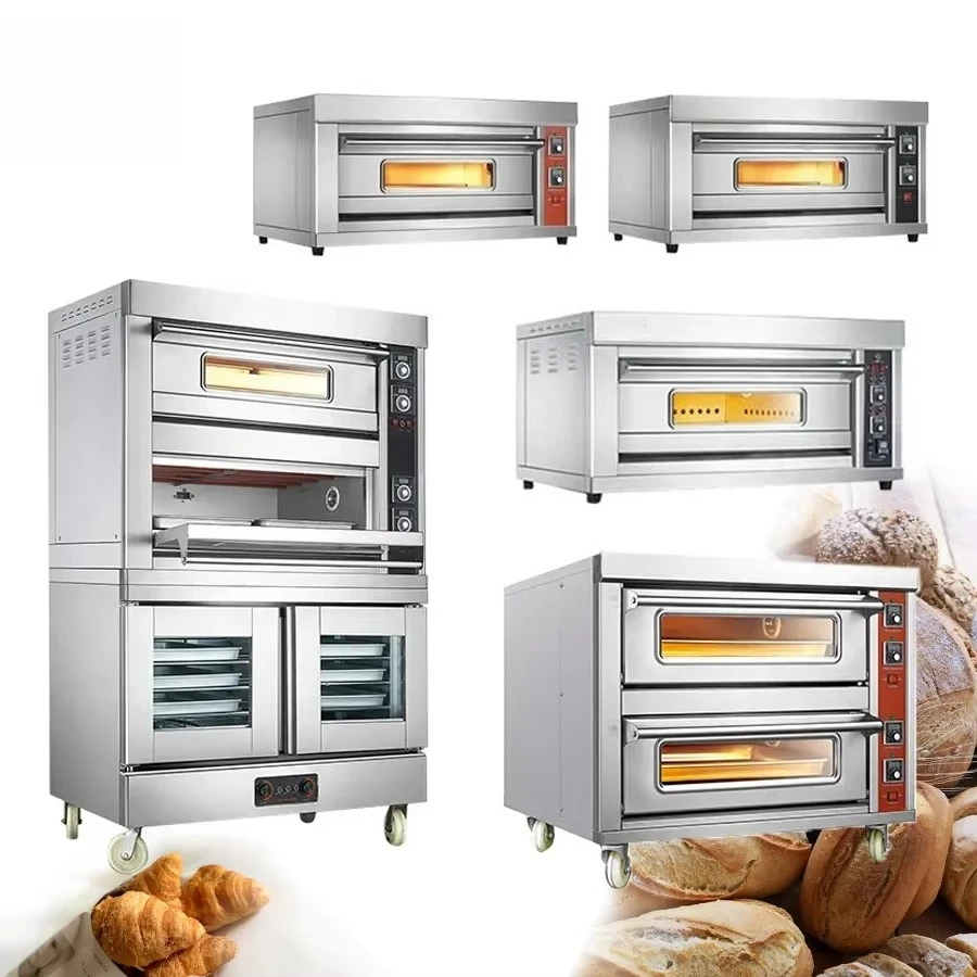 

Customized Professional Combi Conveyor Rotary Deck Gas Electric Oven Restaurant Kitchen Equipment Commercial Grade Durable