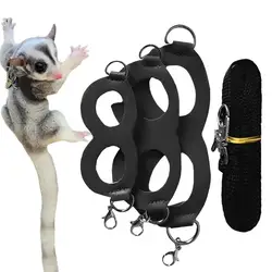 Sugar Glider Training Rope Guinea Pig Walking Rope Sugar Glider Harness And Rope Set Pet Traction Rope For Sugar Glider Squirrel