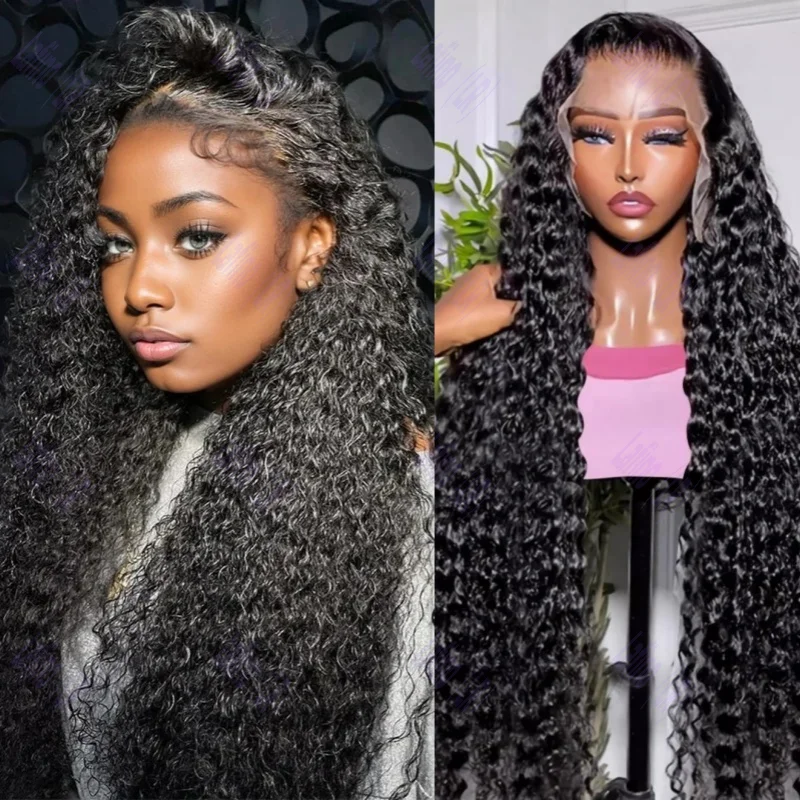

Human Hair Wigs 100% Quality Loose Wave 13x6 For Women Curly Hd Transparent Lace Water Wave Frontal Glueless Wig Clearance Sale