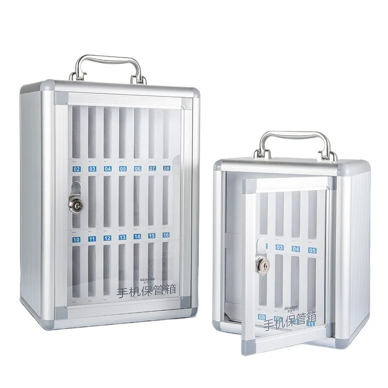 

Сейф для мобильного телефона Портативный замок Ящик для хранения школьных встреч Шкаф с замком