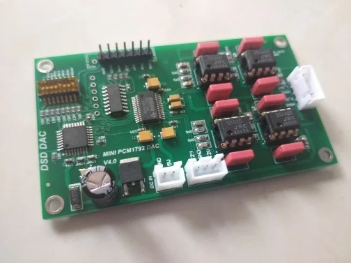 PCM1792 DSD hard decoding board supports dual parallel mode