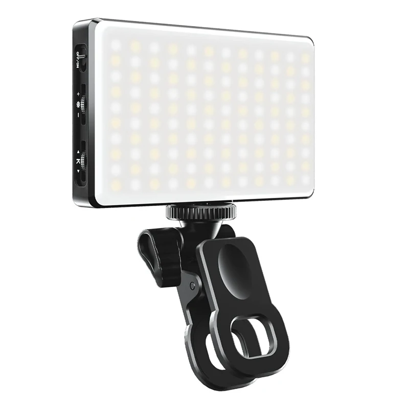 Phone Selfie Light 3000Mah 120 LED Rechargeable Phone Light Clip For Phone,Camera,Laptop