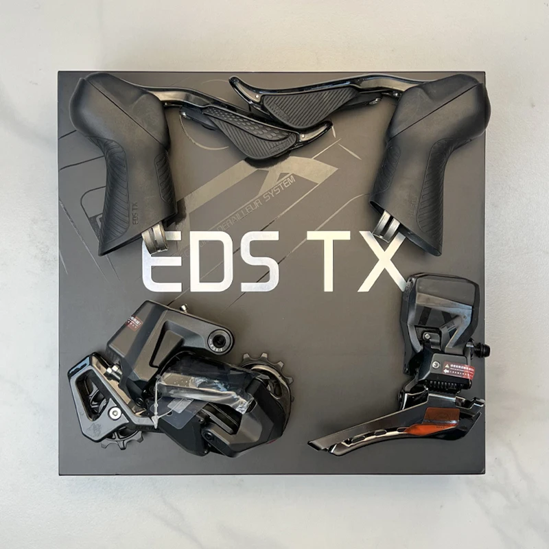 

WHEELTOP EDS TX Wireless Electronic Road Bike Groupset 2x3-14 Speed Carbon Fiber Drivetrain System Shifter Derailleur Set