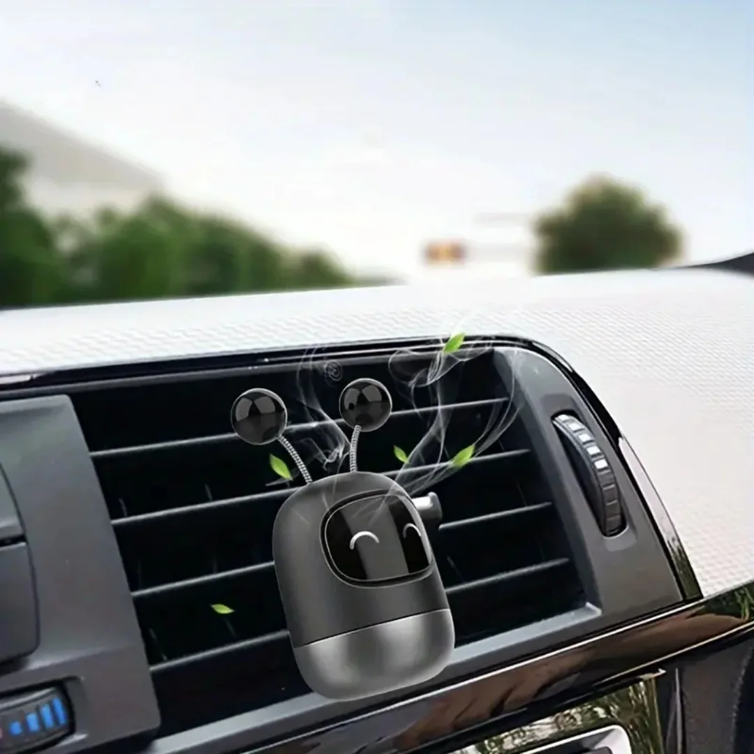 سيارة روبوتية بفتحات داخلية سوداء ، علاج بالروائح العطرية ، معجون التوابل الصلب ، ملحقات ديكورية ، ثلاثة لصق ، إرسال ، 1 روض #6