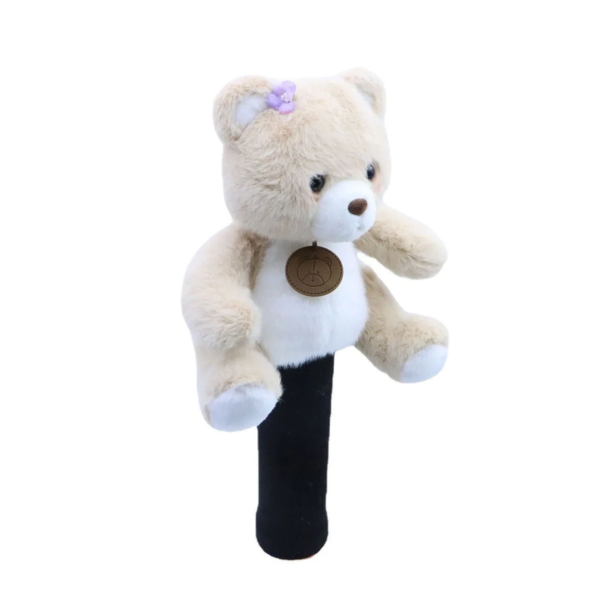 2024 New Cute Plush Animal Golf Wood Head Covers Golf Driver Fairway Headcover Protecter mascotte novità Cute Gift Bear Eleplant