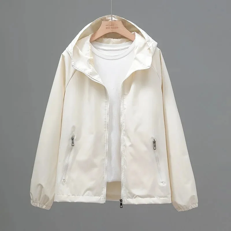 Sunscreen Coat Women New Loose Large Size Breathable Sun-Protective Clothing Jacket Fashion Outdoor Thin Coat