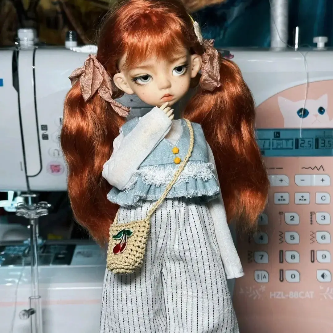 

1/6 Huhu Koki Head with OB24 Blythe Body Baby Fish Didi Dada Resin Doll Cute Unisex Collectible for Boys And Girls