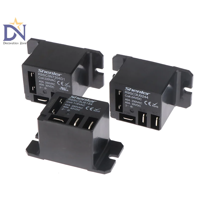 R9SC3N7204D1 The Same Type Of Substitute Relay NT90TPNCE220CB 220V 115V 24V 40A High Current