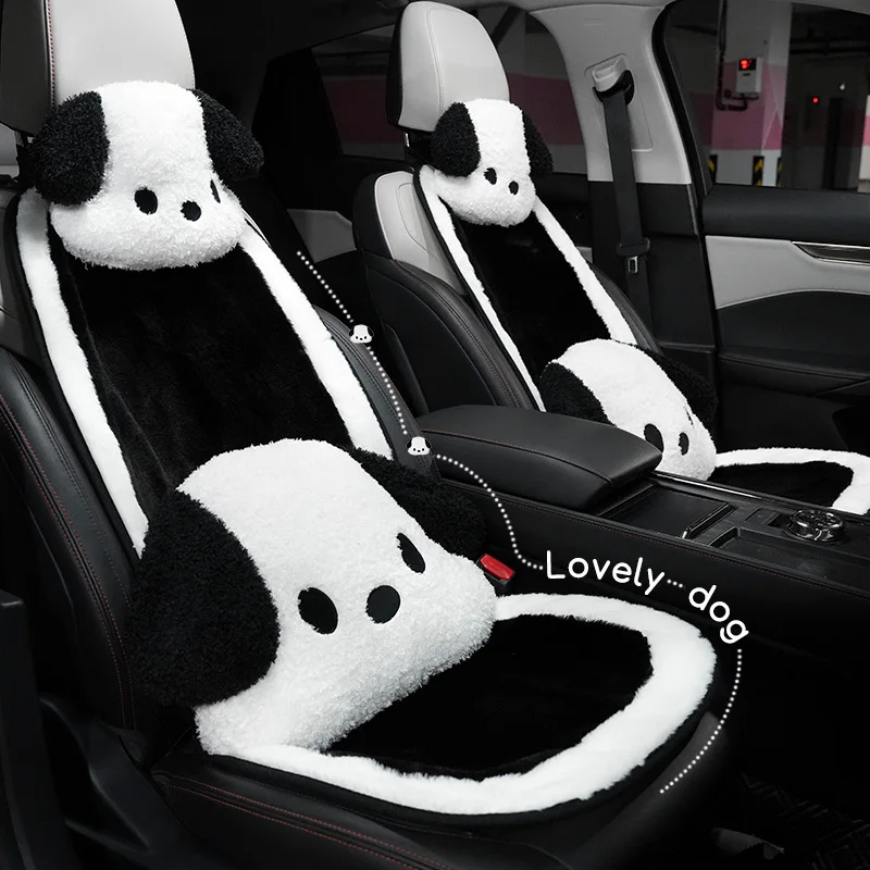 

Car Cushion Winter Warm and Comfortable Car Seat Cushion Goddess Model Car Cushion
