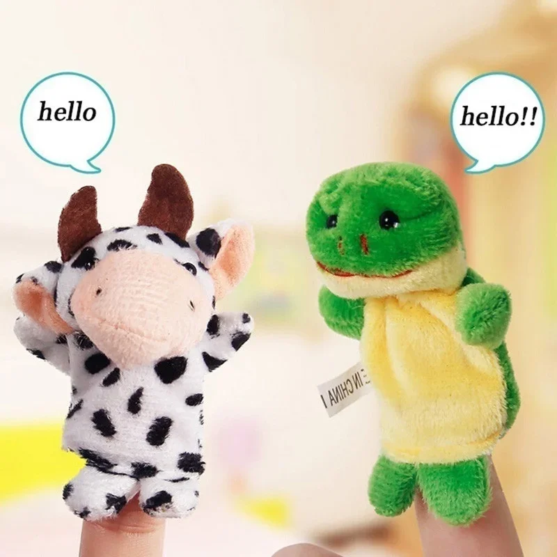Títeres de dedo de animales – Muñecos de peluche para niños - imagen 5