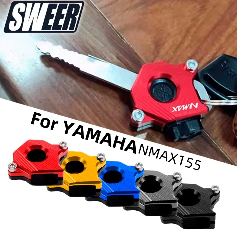 

Applicable For Yamaha NMAX155 Motorcycle Modified CNC Key Cover Cap Creative Products Keys Case Shell Accessories