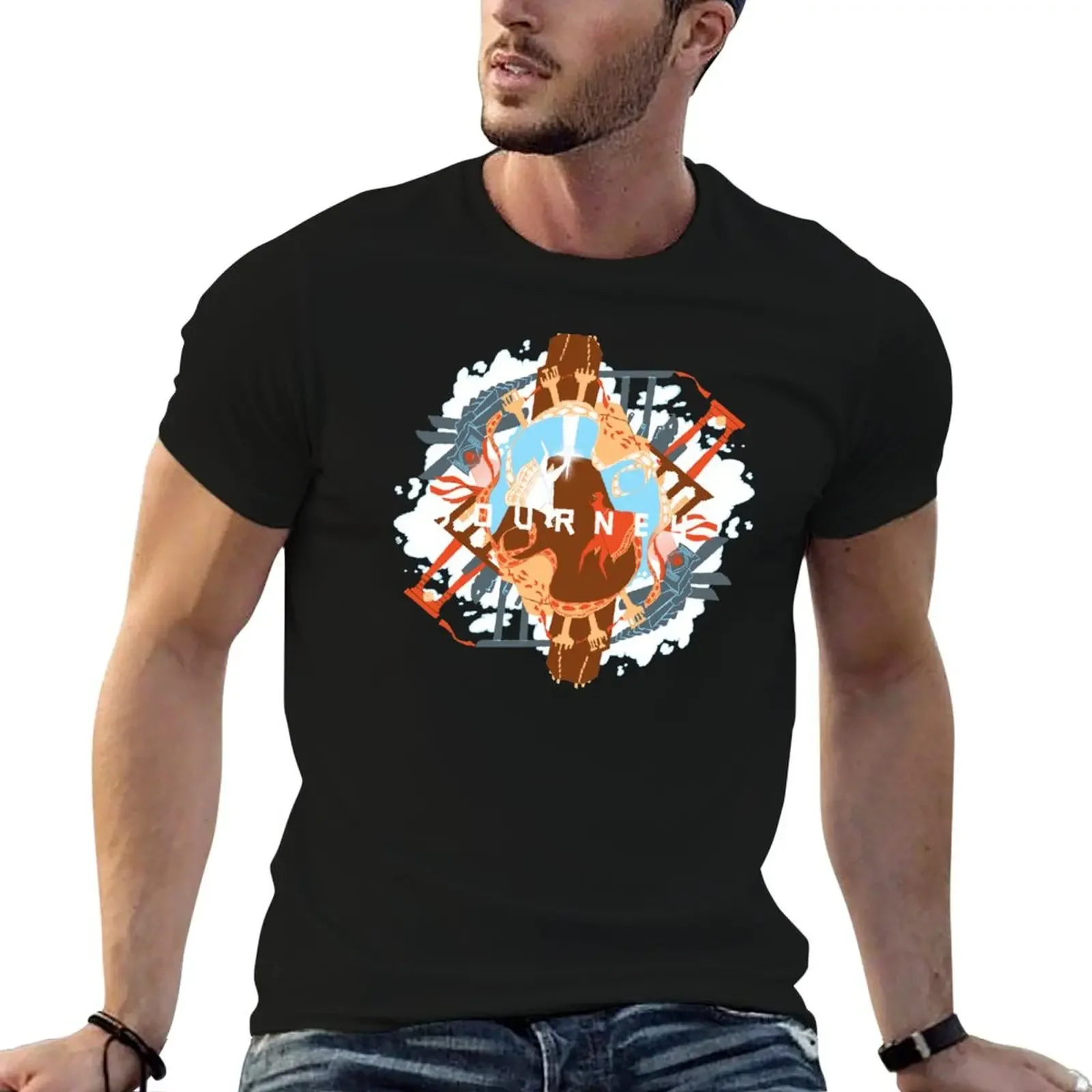 

Journey - Rebirth T-Shirt customs gifts for boyfriend heavy weight t shirts for men