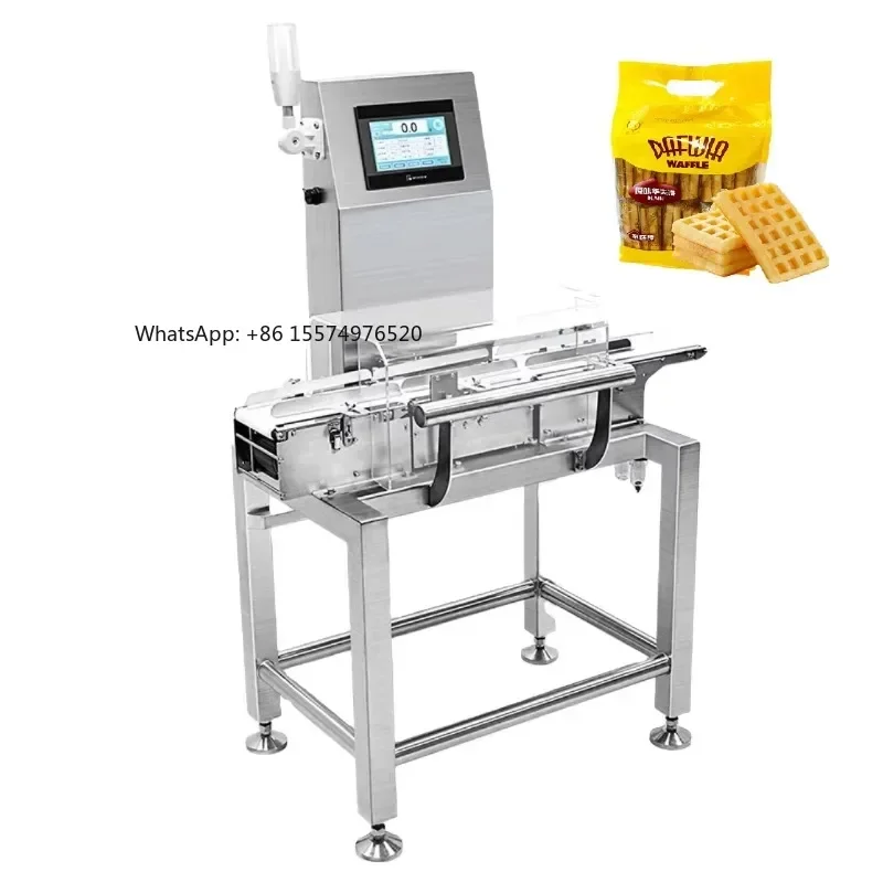 2026 Automatic Online Weighing Machine Food Industry Dynamic Conveyor Belt Check Weigher Touch Display