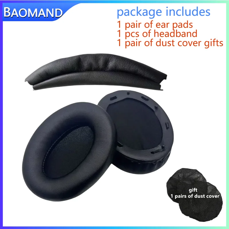 1 مجموعة استبدال بطانة للأذن وسادات الأذن عقال لسوني WH-1000XM3 سماعة أقل من البروتين سماعة الأذن غطاء سماعة الأكمام ، 11.8 #4