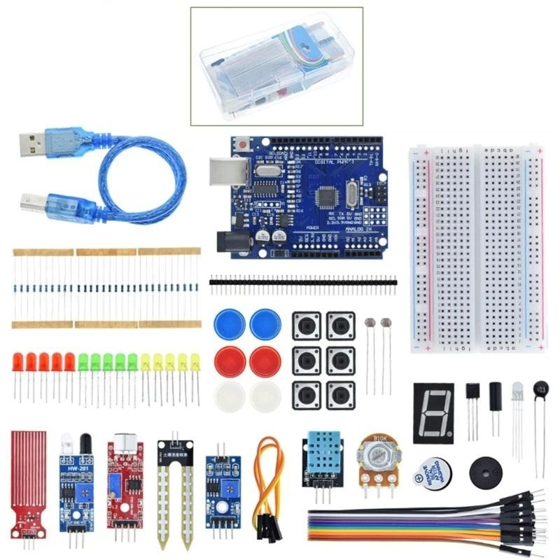Starter Kit for UNO R3 Learning Suite with Retail Box Stepper Motor Learning Kit