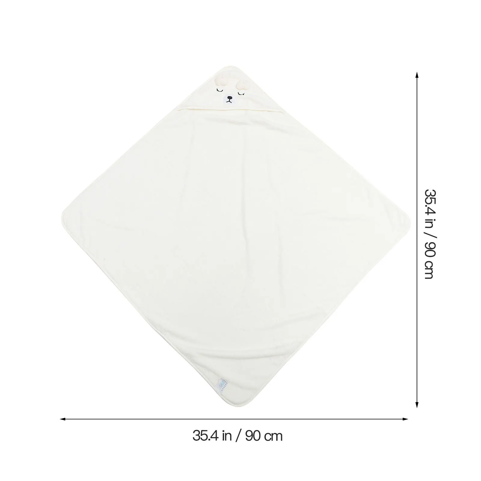 1 قطعة منشفة حمام ماصة من الصوف المرجاني بطانية منشفة حمام على طراز الرسوم المتحركة #4