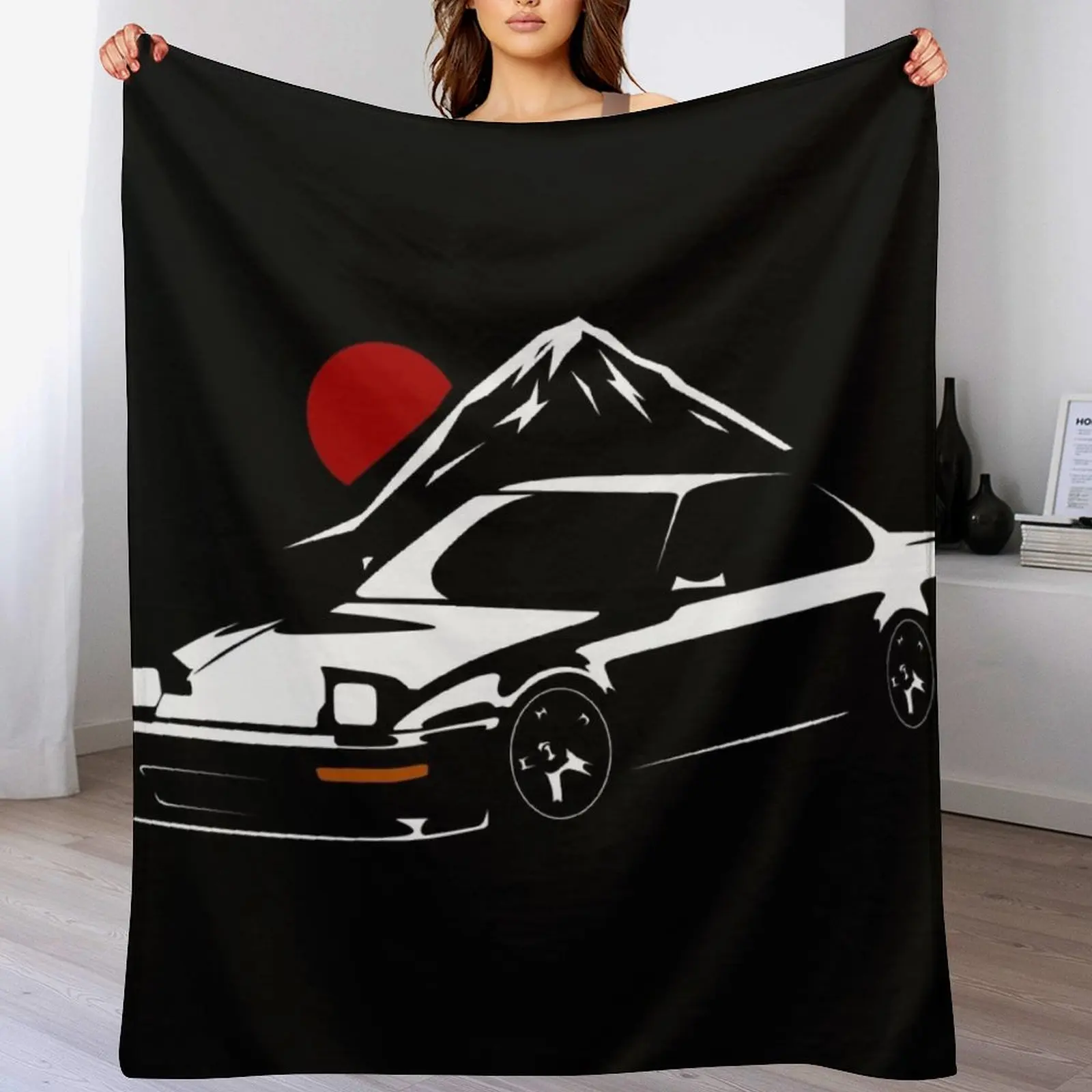 

3GEN Prelude JDM Touge Throw Blanket Thins Sleeping Bag Decorative Sofa Bed covers Blankets