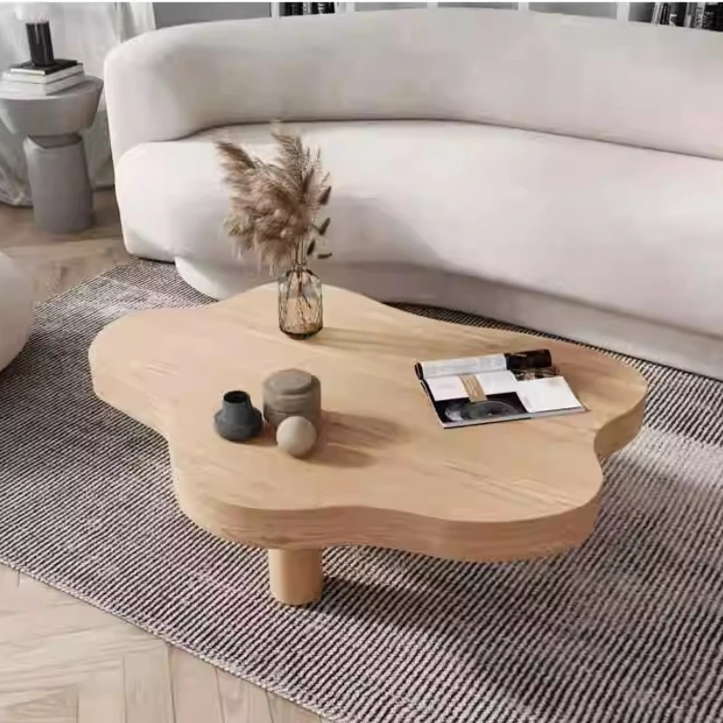‌-table-basse-en-bois-massif-table-a-the-de-salon-en-forme-de-nuage-table-d'appoint-irreguliere-unique-piece-maitresse-de-decoration-moderne-pour-la-maison