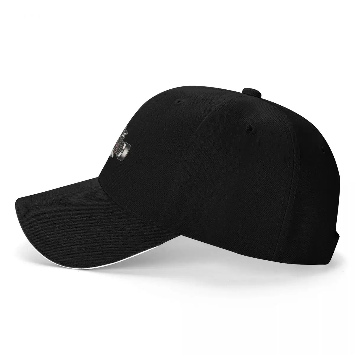Traditional Trust No One Serpent Shaking Hand and Black Rose Tattoo Baseball Cap Unique hats Hat Baseball Cap Boy Women's