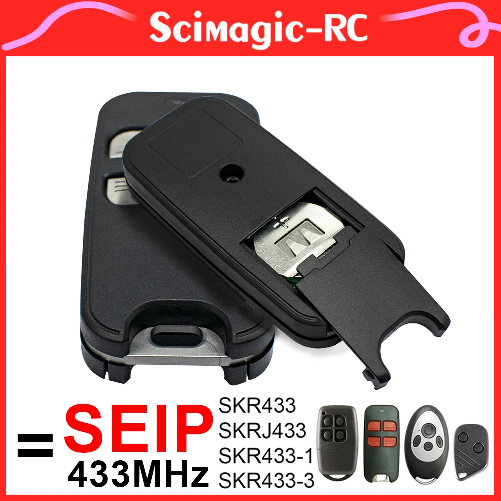 

1-10PCS Garage Gate Door Remote Control Compatible SEIP SKR433-3 B43A023004-3 SKRJ433 SKR433 SKR433-1 433.92MHz Rolling Code