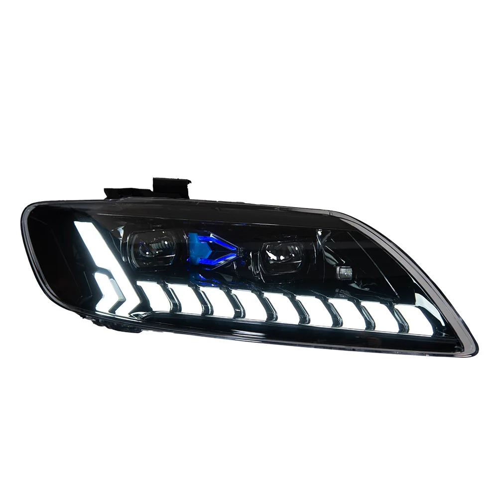 

STLFAKD Car Head Lamp for AUDIs Q7 LED Headlight 2006-2015 Headlights Q7 DRL Turn Signal High Beam Angel Eye Projector Lens