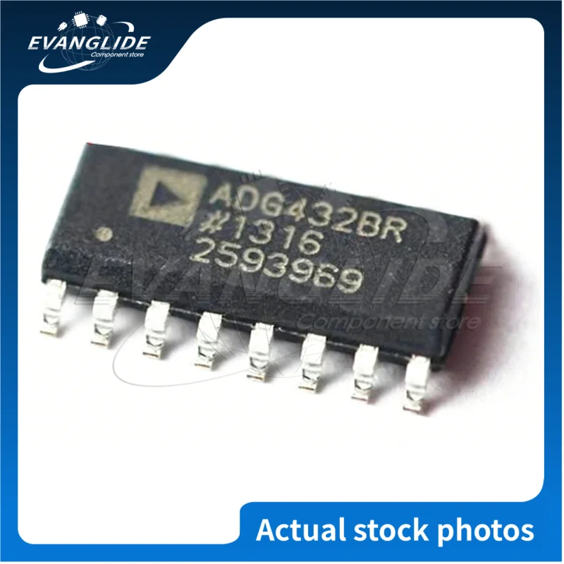 2 PCS/LOT 100%Original & New ADG432BR ADG432BRZ SOP-16 Multiplexer/De-multiplexer Chip In Stock Wholesale Discount